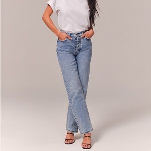 Abercrombie & Fitch The Dad High Rise Jean (31 Short)